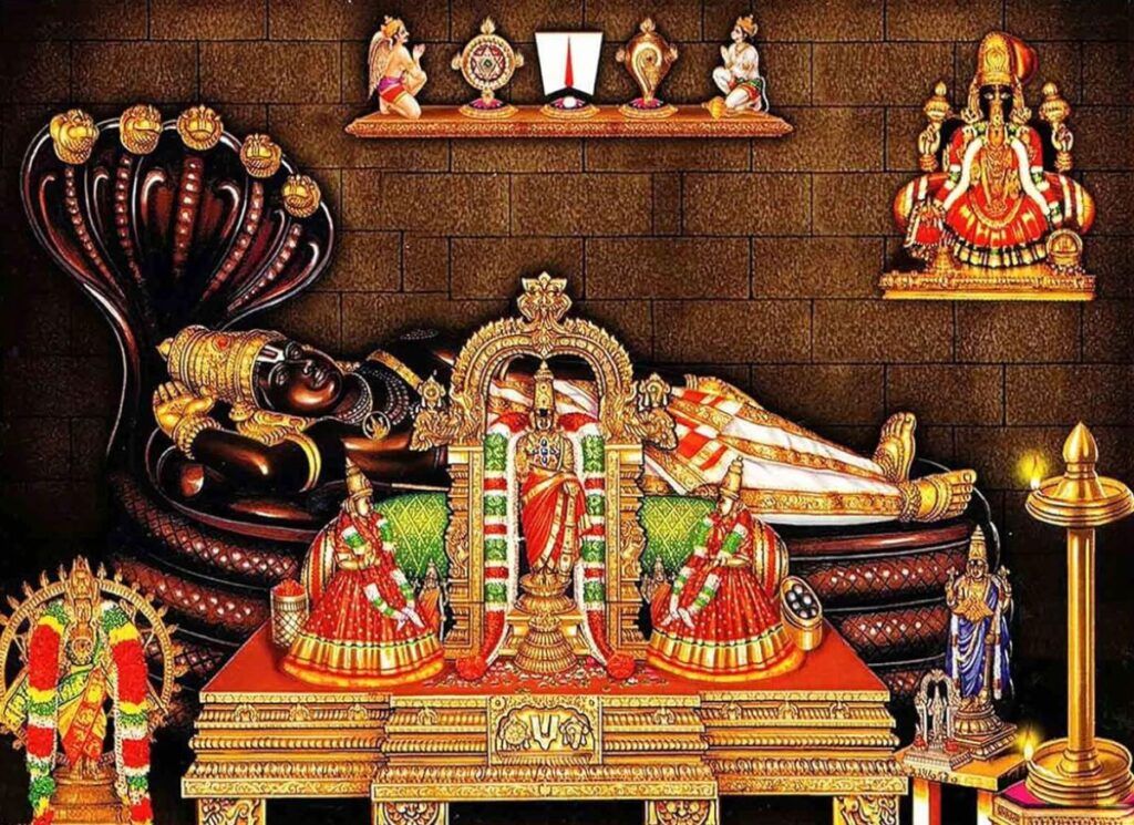 srirangam ranganathaswamy temple area Famous Temples of India