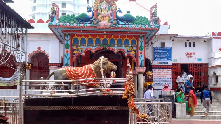Maa Samaleswari Temple in Sambalpur, Odisha.