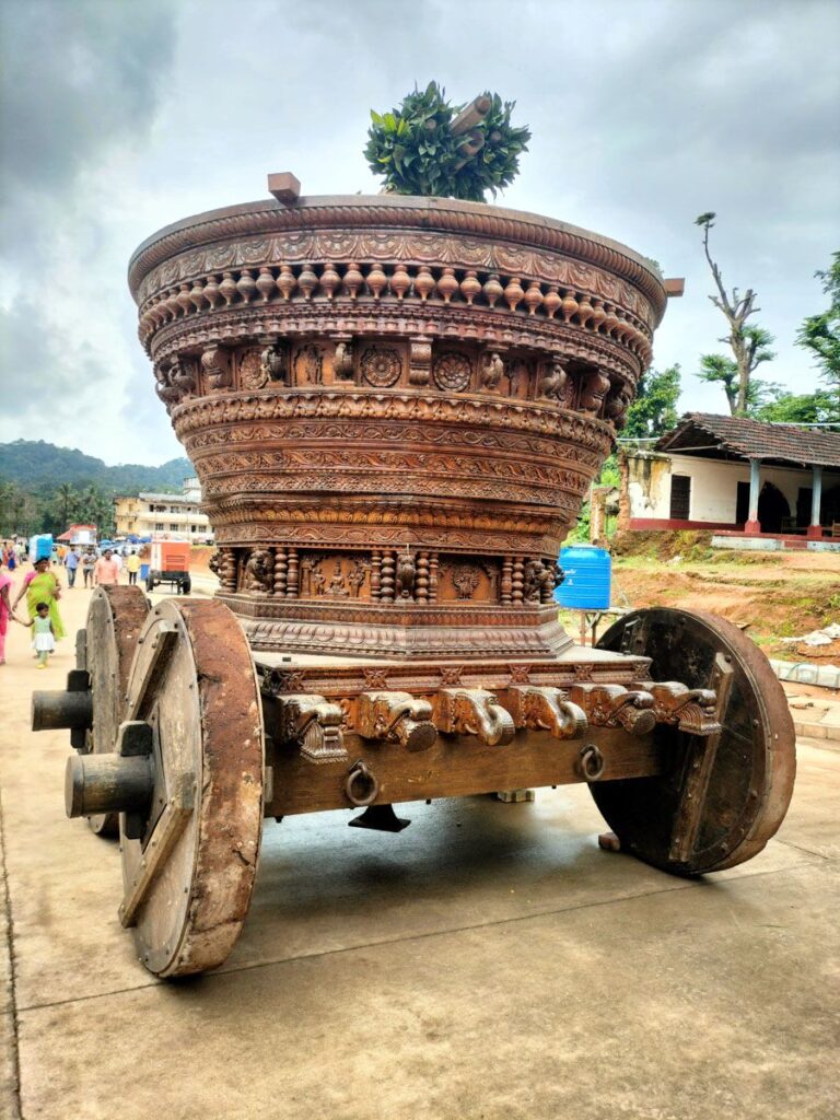 Chariot of Sri Kukke Subramanya Temple: