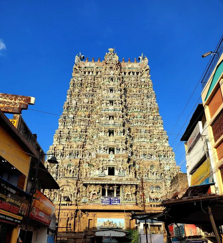 Old Style Temple Gopurams