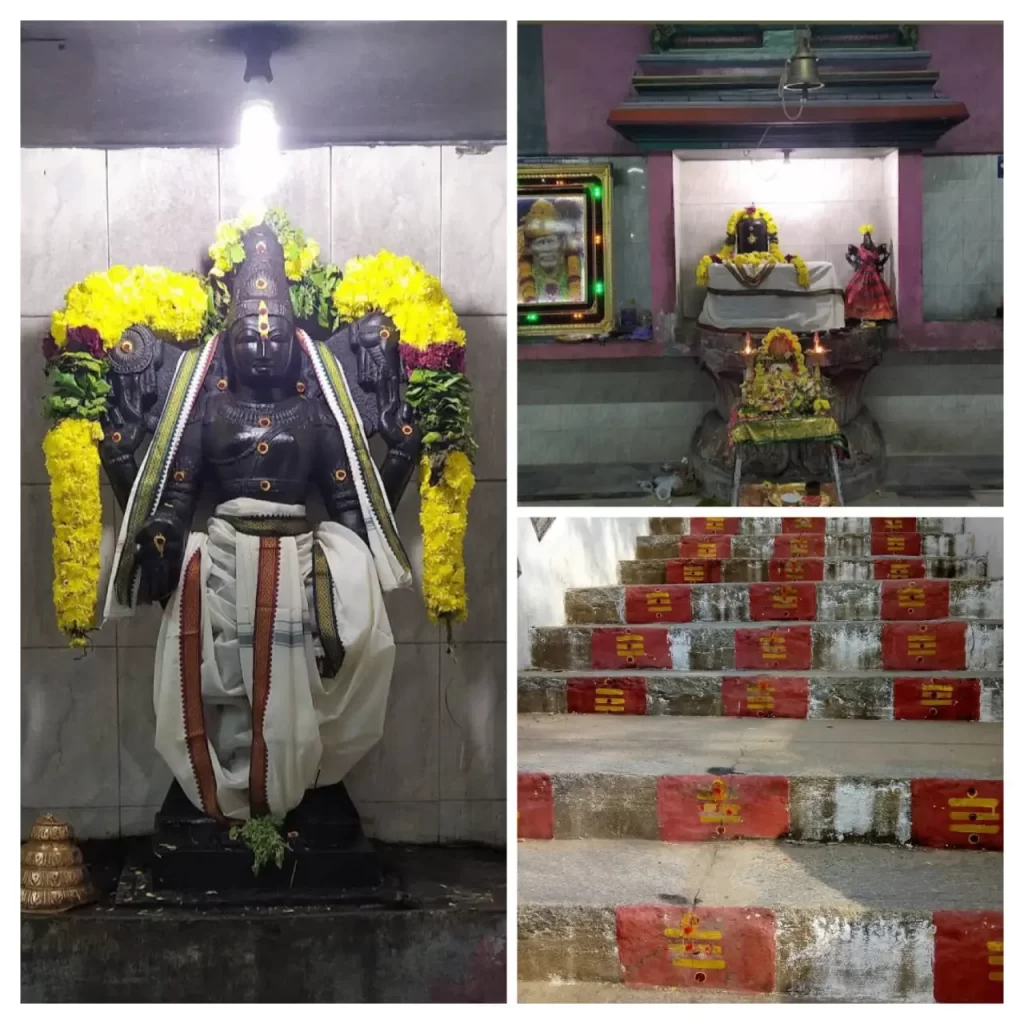 Steps to Theerthagiri Murugan Temple