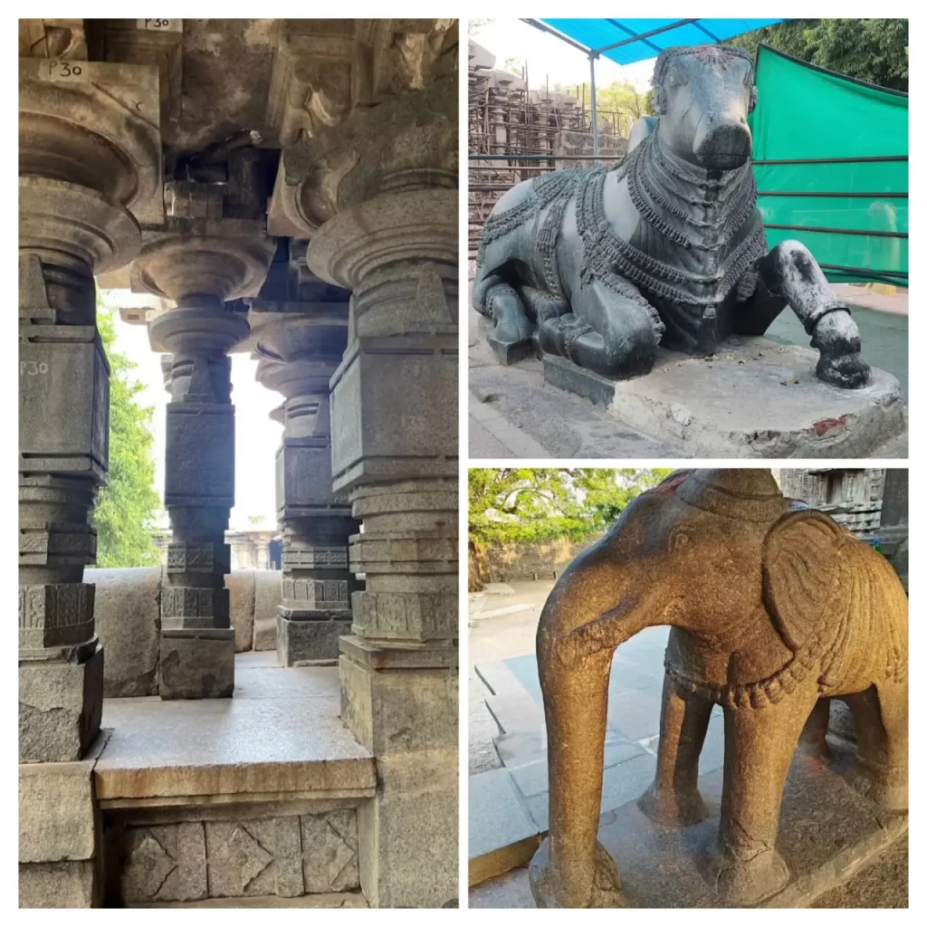 thousand pillar temple photos
