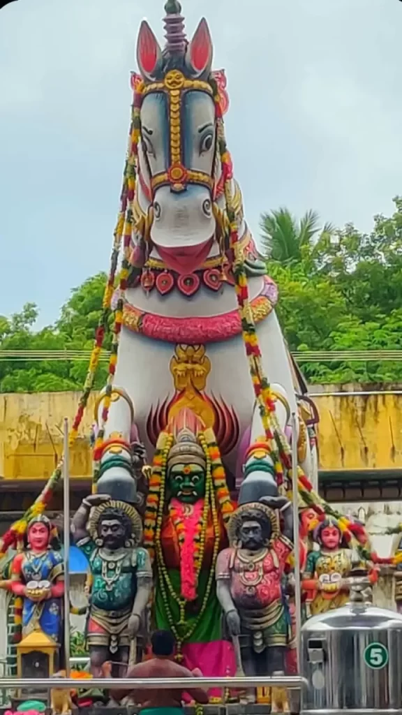 thirupuvanam to madapuram kali temple distance
