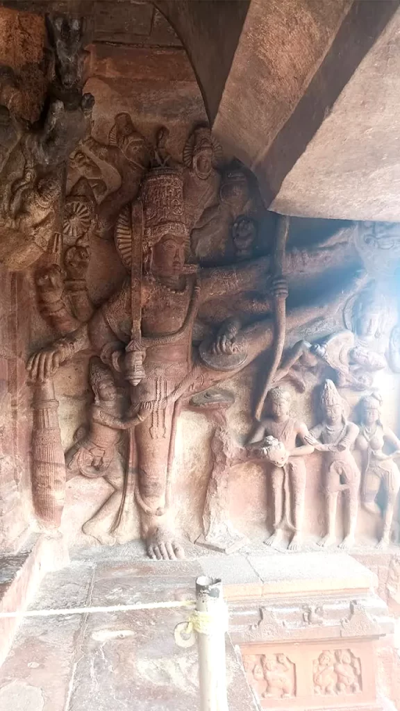 badami cave temples photos
