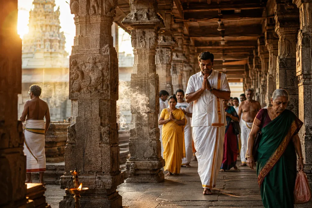 pradakshina temple circumambulation