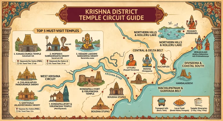 Krishna District Temple Circuit Guide