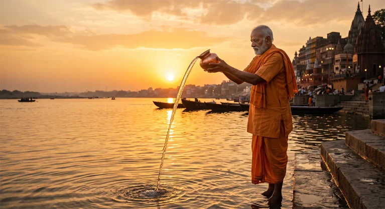 Why Do We Offer Water to Sun God?