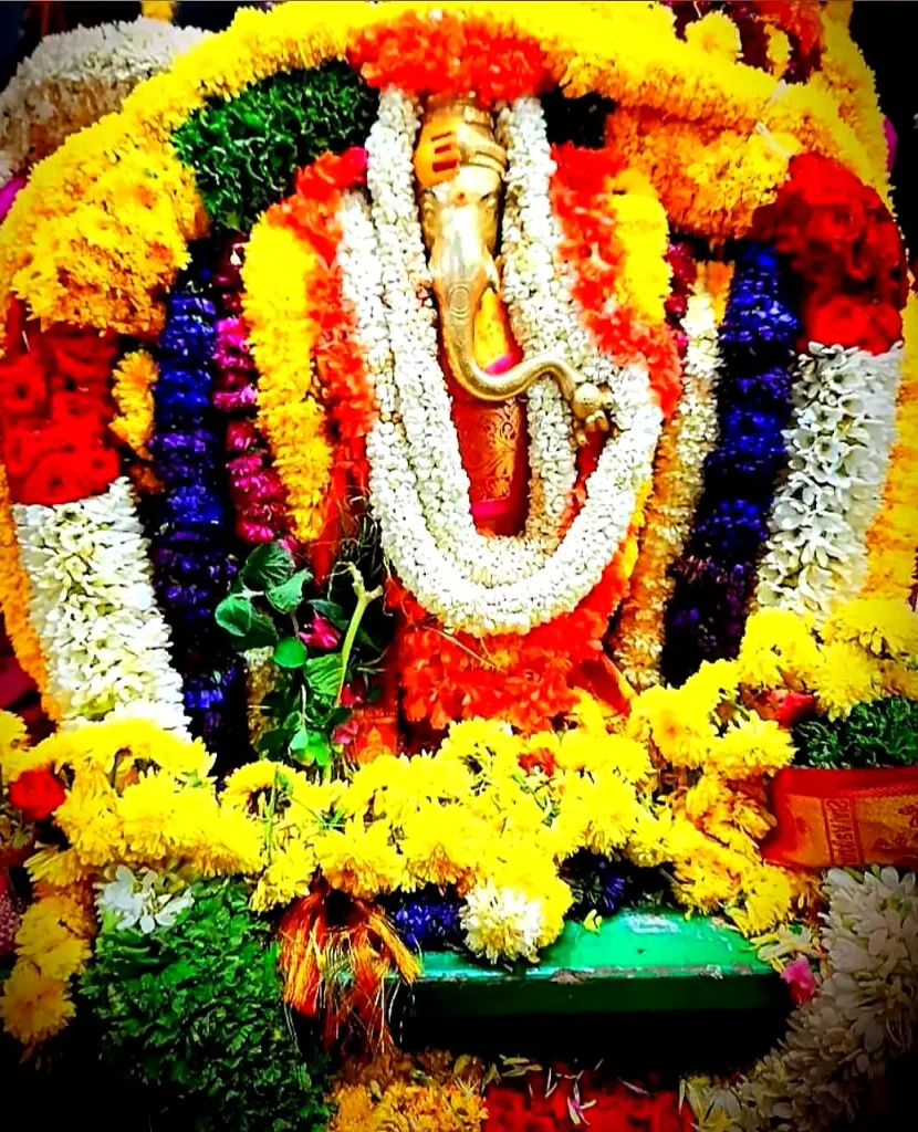 Lord Ganesha utsav idol at Dodda Ganapathi Temple Bangalore