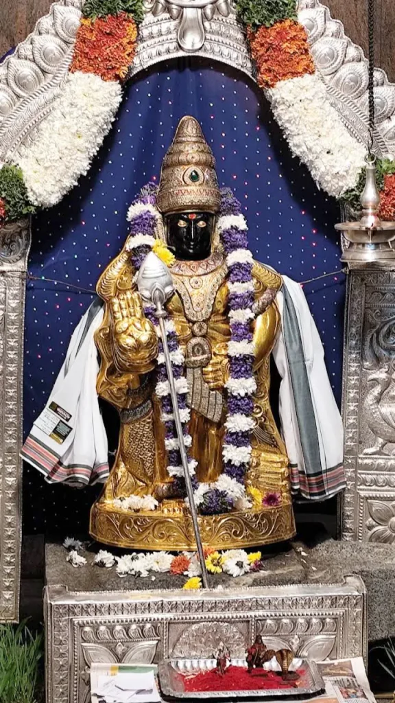 Lord Subrahmanya sub shrine at Sri Prasanna Ganapati Temple 