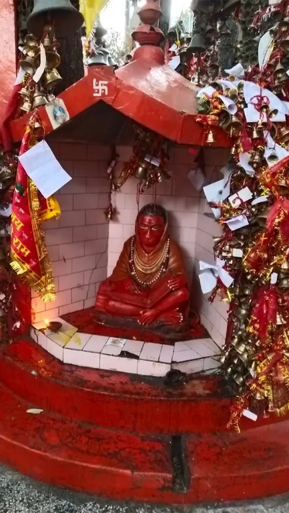 Lord hanuman sub shrine at golu devata mandir