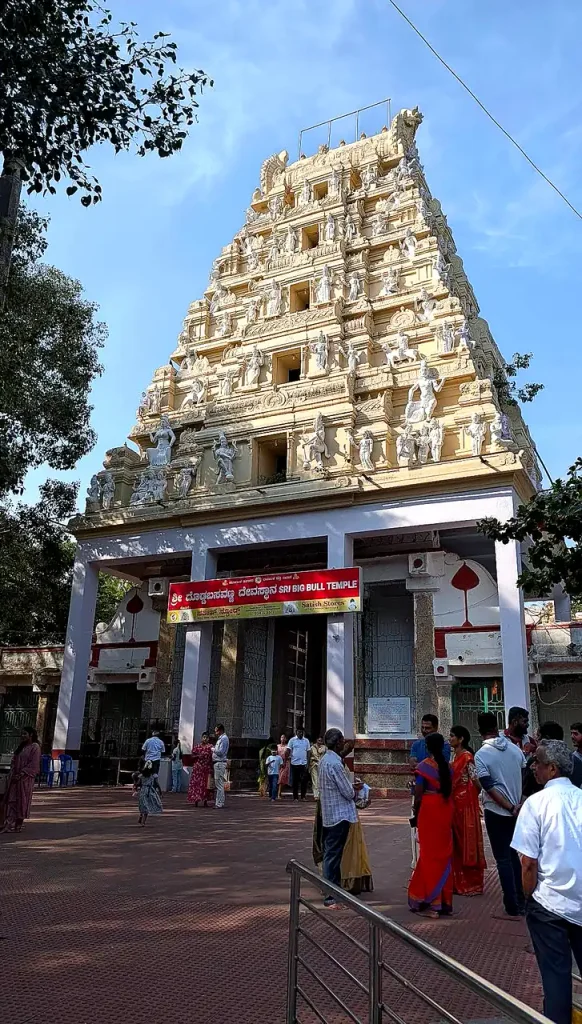 Sri Dodda Ganapathi Temple Gopuram Bangalore