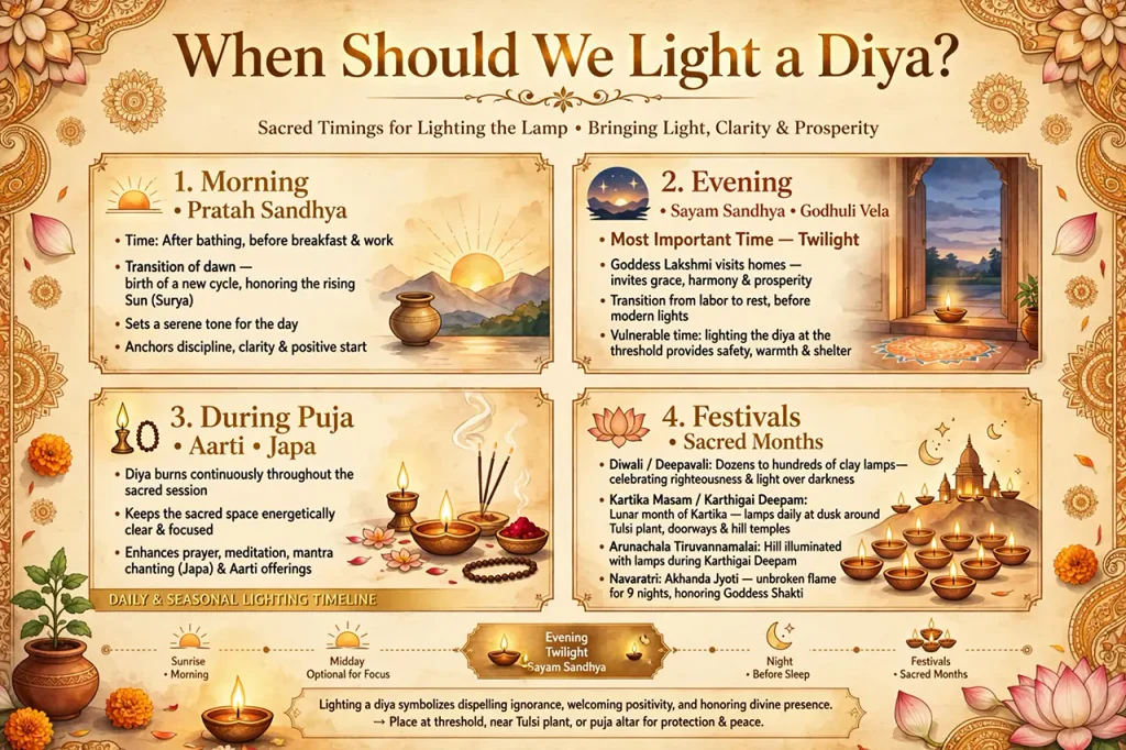 When Should We Light a Diya?