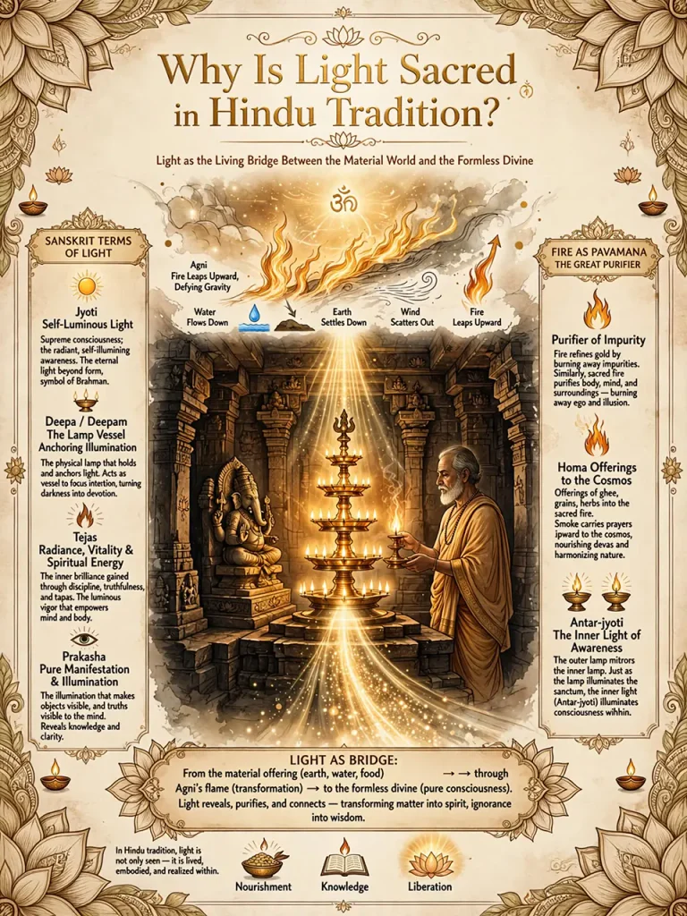 Why Is Light Sacred in Hindu Tradition?