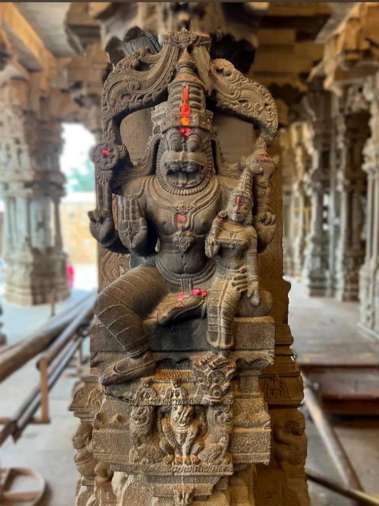 ahobilam temple architecture